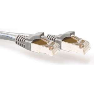 ACT FB3000 netwerkkabel 0,5 m Cat6a S/FTP (S-STP) Grijs
