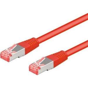 Wentronic 93214 - Cat 6 UTP-kabel - RJ45 - 0.25 m - Rood