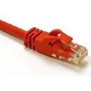 C2G 1m Cat6 Snagless CrossOver UTP Patch Cable 1m Rood netwerkkabel