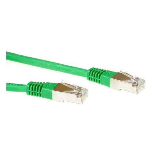 ACT CAT5E F/UTP netwerkkabel  1 meter - Groen