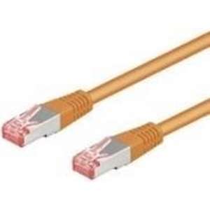 Wentronic 93468 - Cat 6 UTP-kabel - RJ45 - 1 m - Oranje