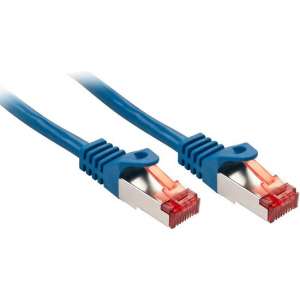 Lindy Cat.6 S/FTP 0.3m netwerkkabel 0,3 m Cat6 S/FTP (S-STP) Blauw