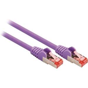 Valueline VLCP85221U50 netwerkkabel 5 m Cat6 S/FTP (S-STP) Paars