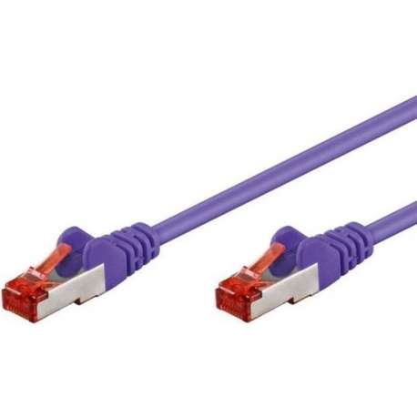 Intellinet ICOC CCA6F-005-VL - Cat 6 UTP-kabel - RJ45 - 0.5 m - Paars