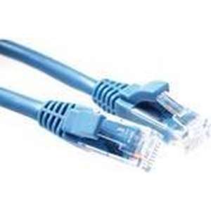 ACT UTP Cat5E 5.0m netwerkkabel 5 m Blauw