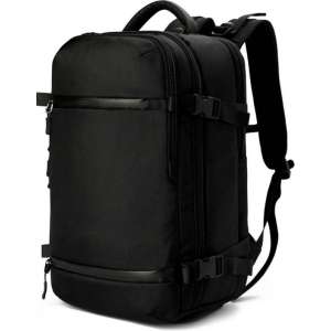 Omnistow - Handbagage rugzak - 51x33x20cm - Cabin approved backpack - Zwart