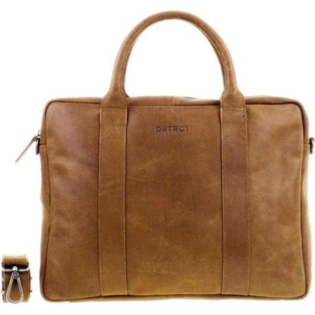 DSTRCT Limited Laptoptas - 15,6 inch - Cognac