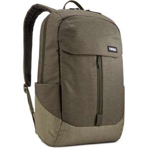 Thule Lithos Backpack -Laptop Rugzak - 20L / Donkergroen