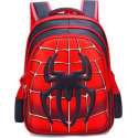 Spiderman rugtas 3d stevig rugzak voor kinderen en tieners, waterbestendig, met logo super hero aan rits