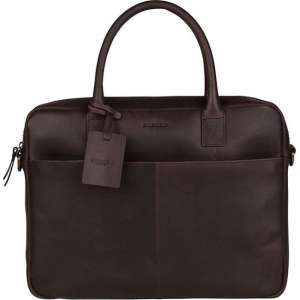 BURKELY Vintage Jack Aktetas - 13,3 inch Laptoptas - Bruin