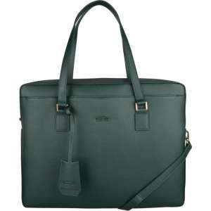 The Little Green Bag Laptoptas Laptop Bag Talia 15.6 Inch Groen