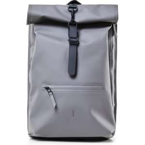 Rains Roll Top Rucksack Tas Unisex - One Size - Grijs