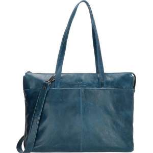 Micmacbags Porto laptoptas 15 inch jeans