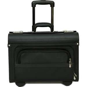Tassia Pilotenkoffer Trolley - Handbagage - Laptoptas 15,6'' - Pilot Case - Dokterstas - Zwart (PL1640)