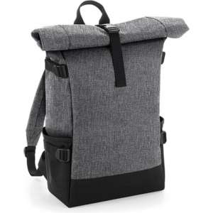 Block Roll-Top Backpack | Rugtas met Laptopvak tot 17 inch | | Rugzak | Rugtas & Reistas | Grijs
