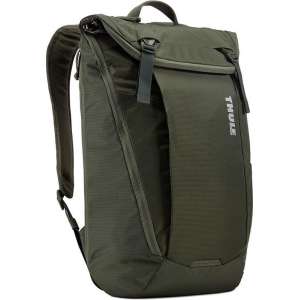 Thule EnRoute Backpack - Laptop Rugzak - 20L / Donkergroen