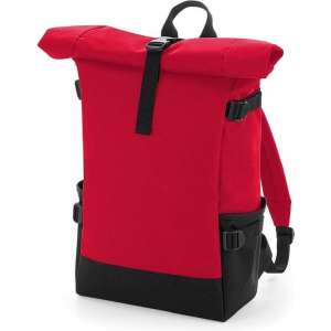 Senvi Laptop Rugzak/Backpack RolTop - Kleur Rood - 22 Liter