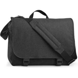 Bagbase Two-Tone Digital Schoudertas Anthracite 11 Liter