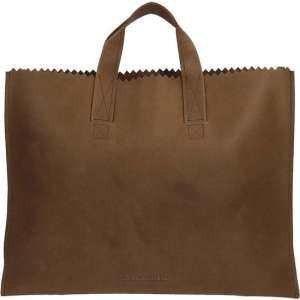 MYOMY My Paper Bag Businessbag - 15 inch Laptoptas - Bruin