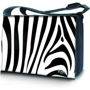 Sleevy 15,6 laptoptas zebra