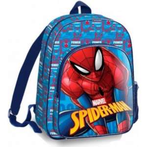 Marvel Rugtas Spider-man Junior 36 X 36 Cm Polyester Lichtblauw