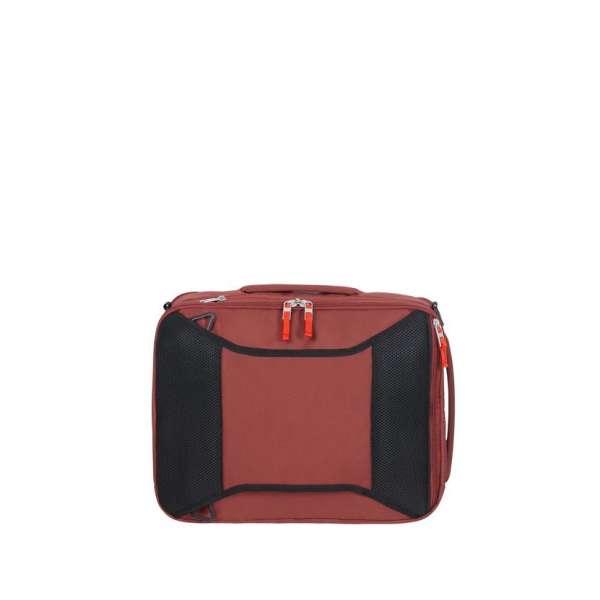 Samsonite Rugzak Met Laptopvak - Sonora 3-Way Shoulder Bag uitbreidbaar Barn Red