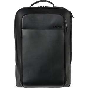 Salzen Originator Leather Business Backpack Total Black