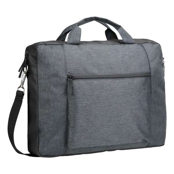 Derby of Sweden Bags - Prestige Briefcase - Laptoptas / Aktetas - Grafiet / Grijs