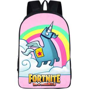 Simple Lifestyle® Fortnite Rugtas Unicorn Kinder rugzak Roze Schooltas Paarden Laptoptas - 18 liter - 3 ritsvakken