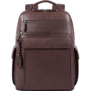 Piquadro Vostok Computer Backpack with iPad 11' / iPad 9.7 compartment dark brown