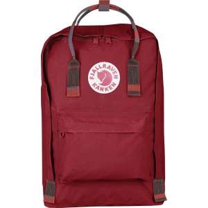 Fjallraven Kanken Laptoprugzak 15 inch - Deep Red / Random Blocked