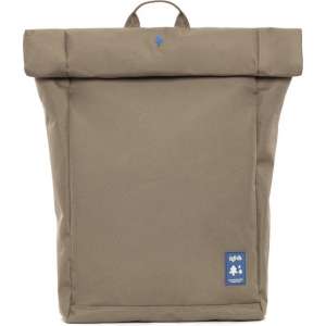 Lefrik Roll Rolltop Laptop Rugzak - Eco Friendly - Recycled Materiaal - 15,6 inch - Bruin