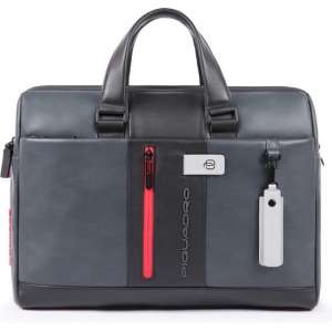 Piquadro Urban Laptop Briefcase 15.6'' Black/Grey