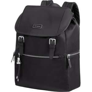 Samsonite Laptoprugzak - Karissa Biz Backpack 14.1 inch+Flap With Usb Black