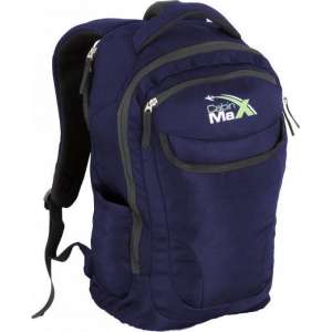 CabinMax Rugzak - Schooltas - Handbagage 21l - Laptoptas - Blauw (DUBLIN BE)