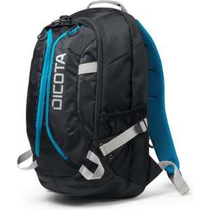 Dicota Backpack Active 14 tot 15.6 inch - Laptop Rugzak / Zwart en Blauw