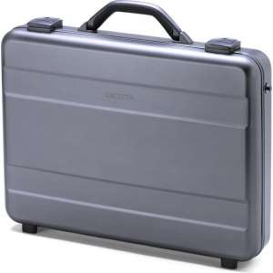 Dicota Alu Briefcase17.3 inch - Aktetas / Aluminium / Grijs