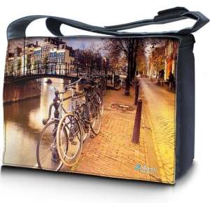 Sleevy 17,3 laptoptas / messengertas Amsterdam