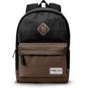 Castillo - PRO DG - Urban - school - laptop rugzak - zwart/bruin