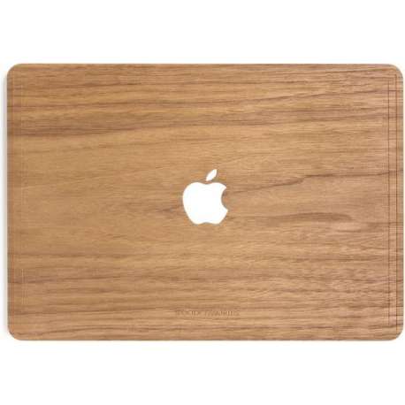 Woodcessories - MacBook 13 inch Pro Retina Sticker - EcoSkin Walnoothout Bruin
