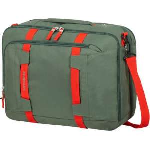 Samsonite Rugzak Met Laptopvak - Sonora 3-Way Shoulder Bag uitbreidbaar Thyme Green