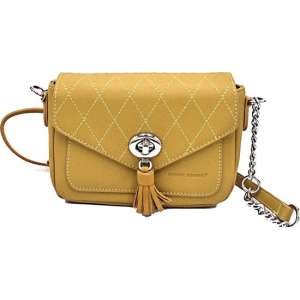 David Jones Crossbody tas Dames Crossbodytas Geel