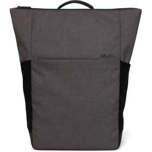 Salzen Sleek Line Fabric Plain Backpack Storm Grey