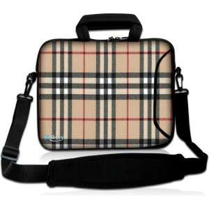 Laptoptas 17,3 inch ruiten chic - Sleevy