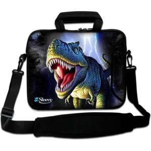 Sleevy 17.3 laptoptas dinosaurus