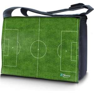 Laptoptas / messenger tas 15,6 voetbalveld - Sleevy