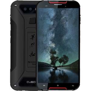 Cubot Quest Lite 12,7 cm (5'') 3 GB 32 GB Hybride Dual SIM 4G USB Type-C Zwart, Rood Android 9.0 3000 mAh