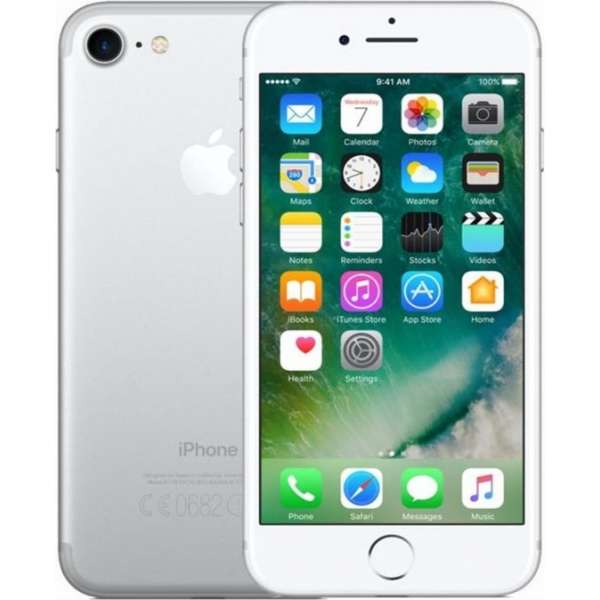 Apple iPhone 7 - 32 GB - Zilver - Mr.@ Remarketed Apple iPhone 7 - 32 GB - Zilver - Mr.@ Remarketed