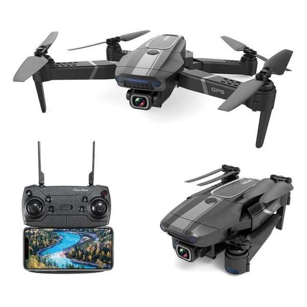 Drone met 4K HD camera – GPS 5G WIFI FPV - Fly more combo - Met 3 accu's en opbergkoffer - 48 minuten vliegtijd Drone met 4K HD camera – GPS 5G WIFI FPV - Fly more combo - Met 3 accu's en opbergkoffer - 48 minuten vliegtijd