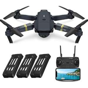 Pocket drone met Camera - Full HD Dual Camera - Wifi FPV - Foto - Video - Quadcopter - Fly more combo - 30 minuten vliegtijd